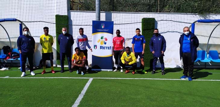 A Palermo la prima seduta di allenamento di #REFUGEETEAMS