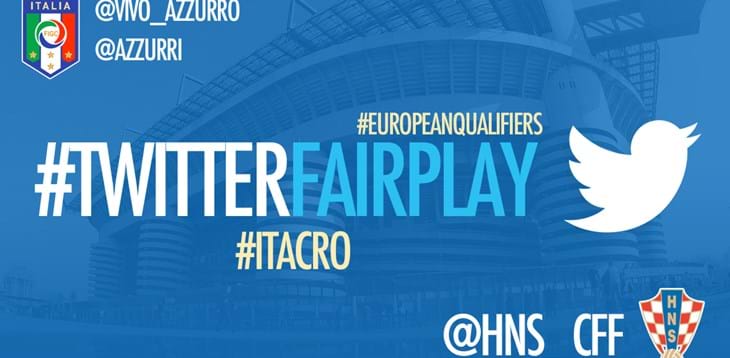 Tra Italia e Croazia sarà #TwitterFairPlay !