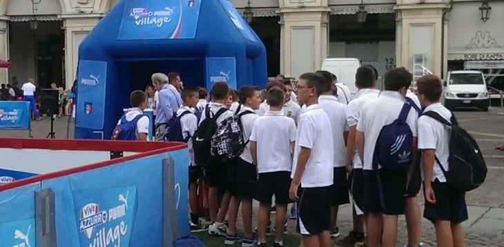 Torino: inaugurato il Vivo Azzurro Puma Village!