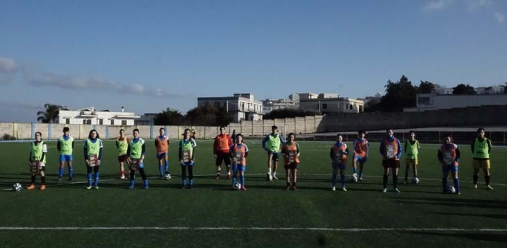 CFT Puglia: concluso l'allenamento con lo staff federale. Consegnato il nuovo Album Calciatori Panini 2021