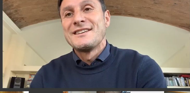 La voce del campione: Javier Zanetti incontra gli atleti della DCPS