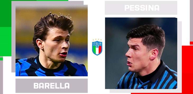 Statistical comparison for the 26th Serie A matchday: Nicolò Barella vs Matteo Pessina