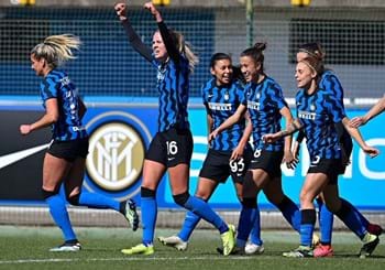  L’Inter vince 2-1 la semifinale d’andata con il Milan, primo successo nel derby per le nerazzurre