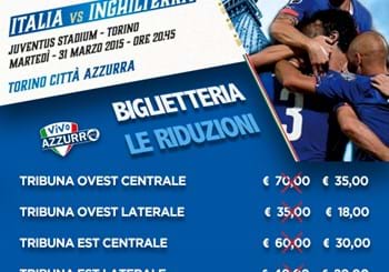 Torino "Città Azzurra" per Italia-Inghilterra: biglietteria ed eventi