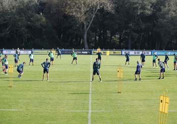  The Azzurrini hold final training session in Tirrenia ahead of their departure for Slovenia