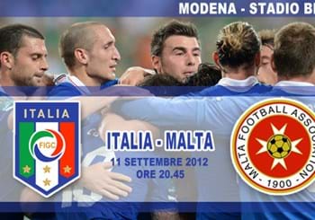 Italia-Malta: le info sui biglietti