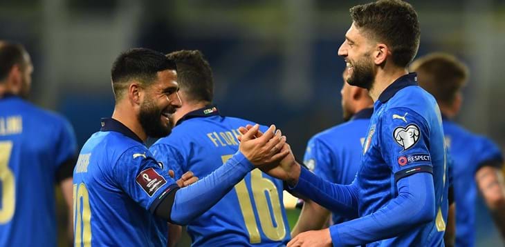 World Cup qualifying: Berardi and Immobile win it for Italy