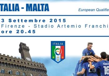 Italia-Malta a Firenze: offerte speciali per Donne, Under 12, Under 18 e Over 65!