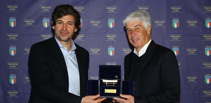 Ancora Gasperini. Il tecnico dell’Atalanta vince per la seconda volta consecutiva la Panchina d’oro: “Una vittoria di squadra”