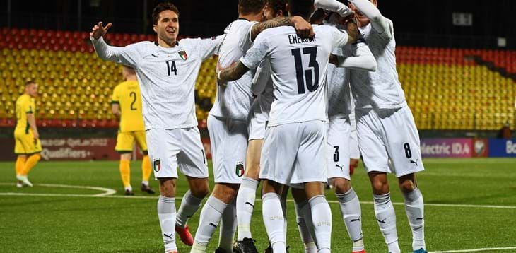 Lituania-Italia 0-2: tutte le curiosità statistiche