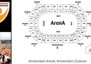 Ad Amsterdam la Fan Zone "Orange"