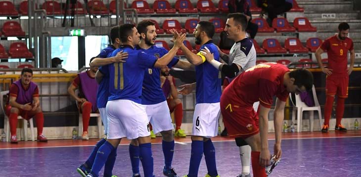Qualificazioni Futsal Euro 2022, l’Italia chiude nel migliore dei modi: Montenegro ko per 2-0