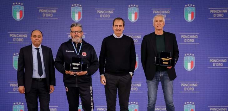Panchina d’oro, i colleghi incoronano Colini e Marzella: sono loro i migliori allenatori del futsal italiano