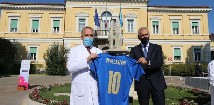 Gravina and Vaia meet to discuss a possible return of spectators in stadia