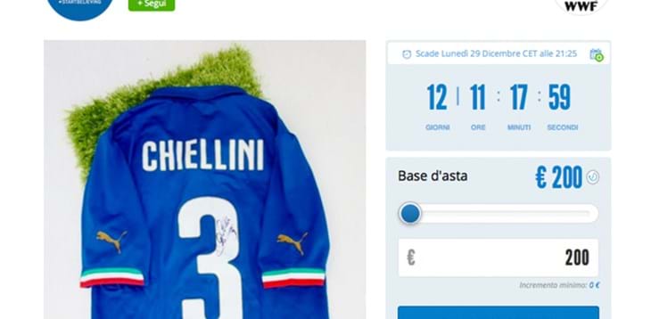 A Natale aiuta il WWF e regala una maglia azzurra