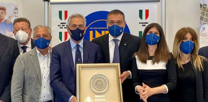 Gravina al Comitato Regionale Abruzzo: “Rivitalizziamo il calcio dilettantistico e giovanile”