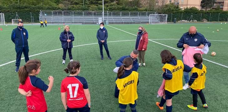 Crescono i progetti dedicati al calcio femminile tra le scoietà de territorio