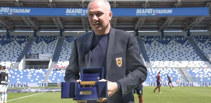Consegnata a Massimiliano Alvini la Panchina d’oro di Serie C per la scorsa stagione
