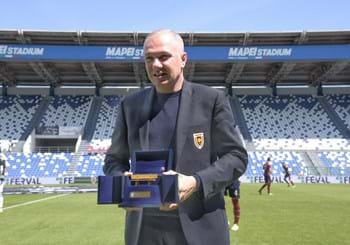 Consegnata a Massimiliano Alvini la Panchina d’oro di Serie C per la scorsa stagione