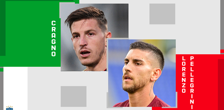 Alessio Cragno and Lorenzo Pellegrini rated as the best Italian players on matchday 35 according to the media