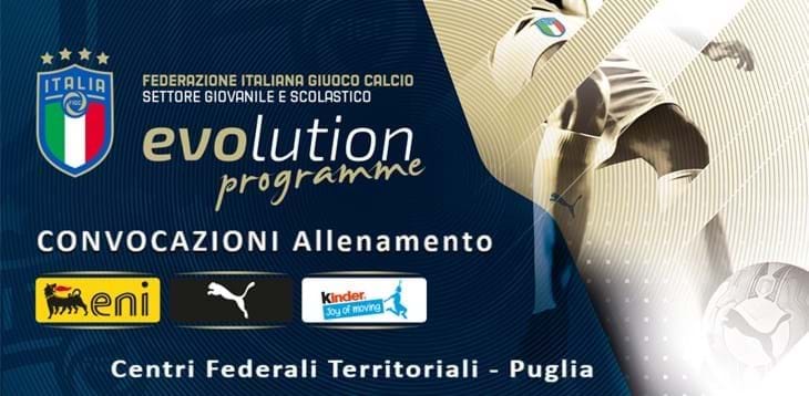 CFT Puglia: elenco convocati staff e giovani atleti per lunedì 7 giugno
