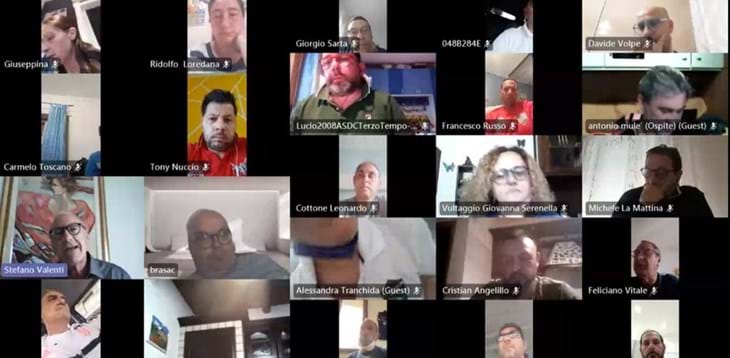 Webinar con le Scuole Calcio Èlite siciliane alla presenza dei rappresentanti dei genitori