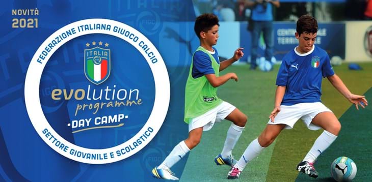 Evolution Programme: aperte le iscrizioni ai Day Camp della FIGC