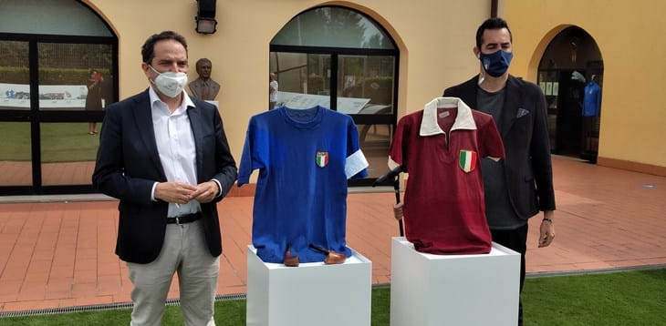 Il Museo del Calcio ha aperto le porte alla Rai