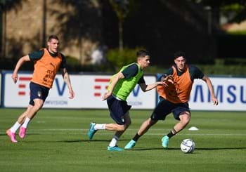 Training camp continues: today at Coverciano, UEFA Media Day and training for the Azzurri 