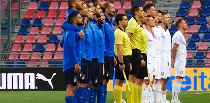 Italia-Rep. Ceca 4-0: il match visto dalla Vivo Azzurro Cam - Video
