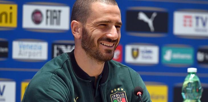 Bonucci ha un entusiasmo contagioso: “Siamo un grande gruppo, non vedevo l’ora di tornare a Coverciano”