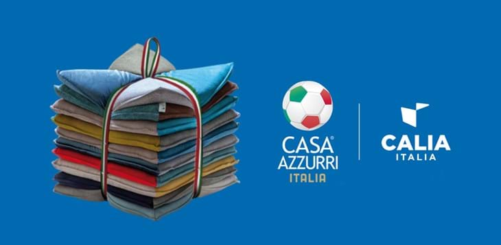 Colora la tua casa di Azzurro: Calia Italia arreda l’Italia agli Europei di calcio