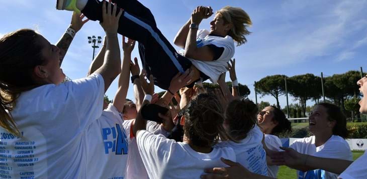 Domani in Campidoglio il presidente Ludovica Mantovani consegnerà alla Lazio il trofeo per la vittoria del campionato