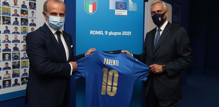 Firmato un accordo di cooperazione tra la FIGC e la Rappresentanza in Italia della Commissione europea
