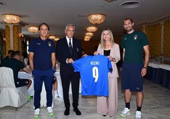 La sottosegretaria Valentina Vezzali ha incontrato gli Azzurri: “Spero di aver trasmesso il mio spirito olimpico”