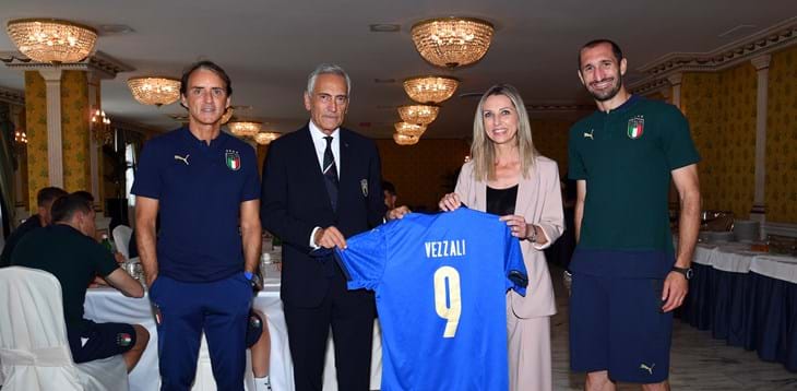 Undersecretary Valentina Vezzali met with the Azzurri: “I hope to have conveyed my Olympic spirit”