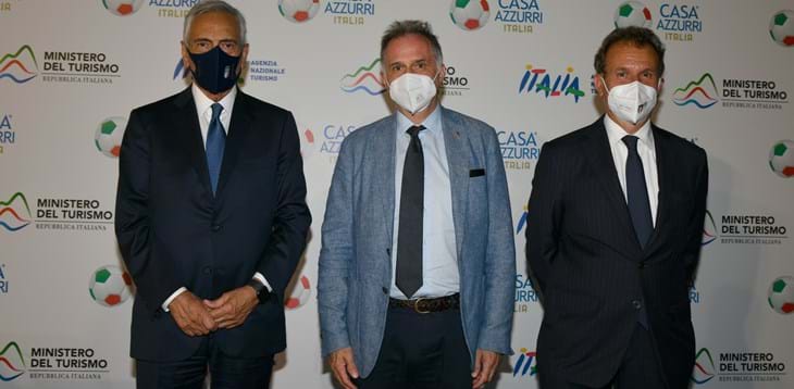 Domani il ministro Garavaglia e Gravina inaugurano il corner del ministero del Turismo a ‘Casa Azzurri’