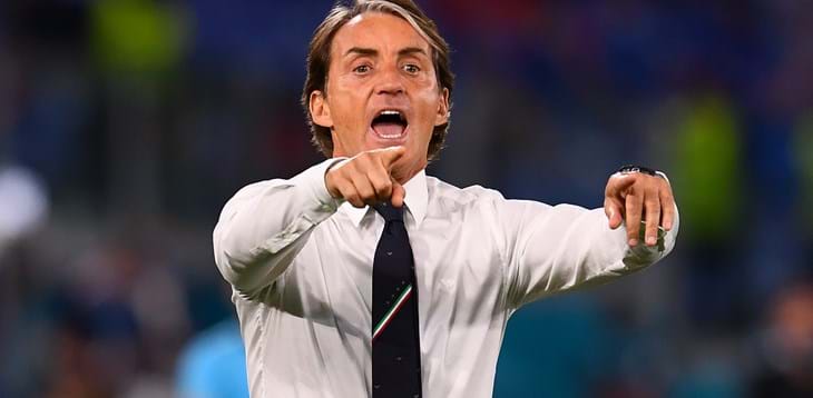 Mancini: “Era importante cominciare bene. Serata bellissima, speriamo ce ne siano tante altre”