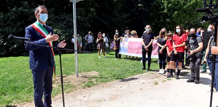 Al Parco Sempione di Milano intitolata una via alle calciatrici del 1933
