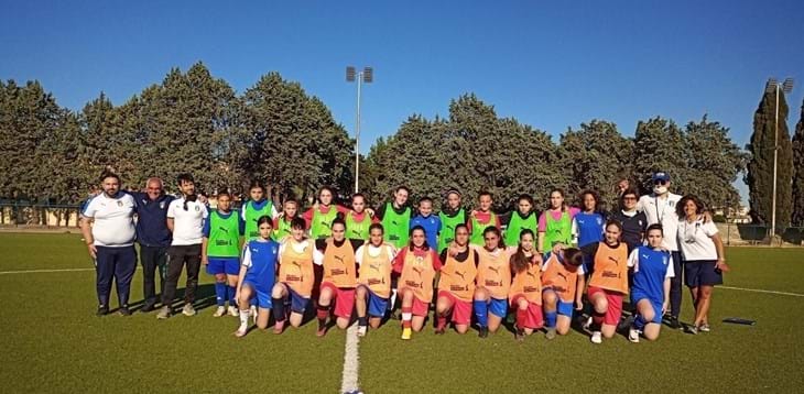 Ruvo di Puglia, riprendono i raduni della Selezione Territoriale U15 Femminile Puglia-Basilicata