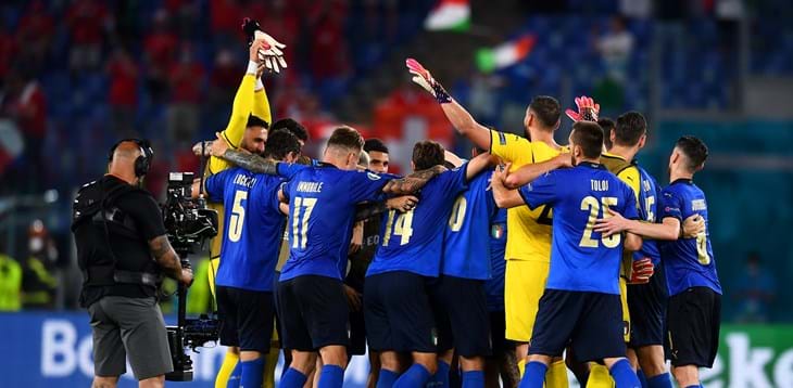 Italy also triumph on TV: match against Switzerland viewed by more than 15 million