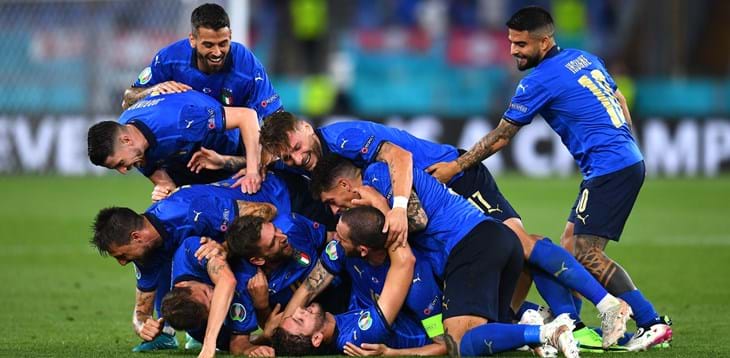 Italy vs. Switzerland: all the stats
