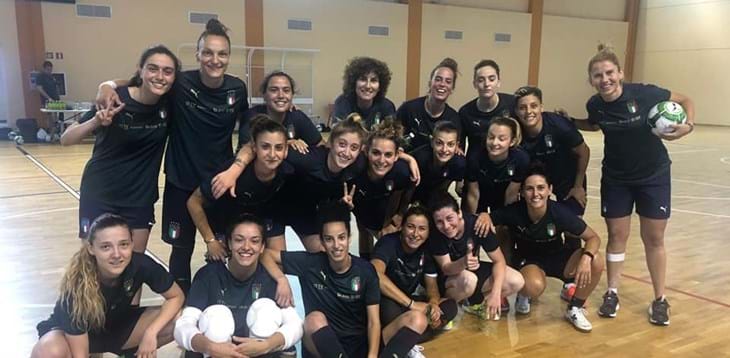 Concluso il raduno delle Azzurre a Novarello. La Ct Francesca Salvatore: “Che bello ritrovarsi”