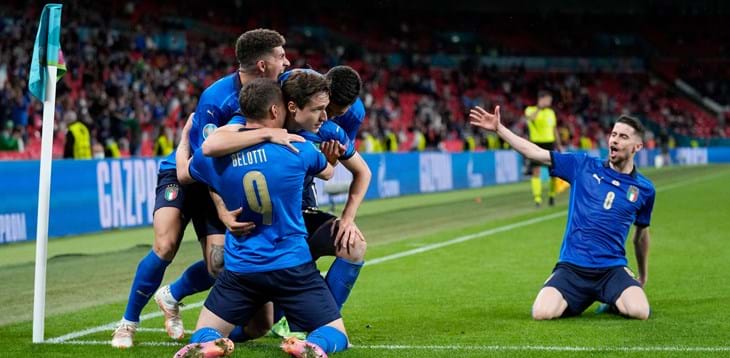 Italy 2-1 Austria: all the stats