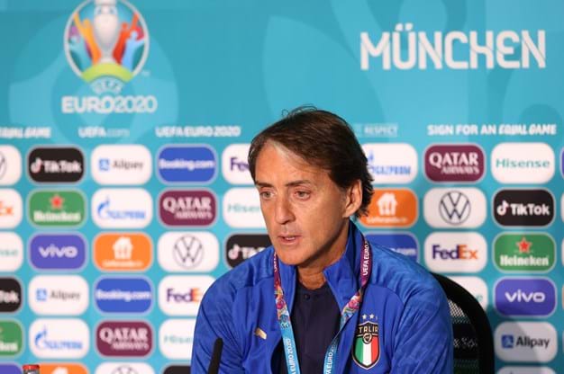 Italy Training Session And Press Conference UEFA Euro 2020 Quarter Final (9)