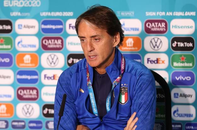 Italy Training Session And Press Conference UEFA Euro 2020 Quarter Final (10)