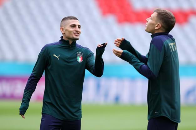 Italy Training Session And Press Conference UEFA Euro 2020 Quarter Final (28)