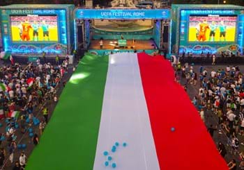 L'Italia fa sognare i tifosi: grande festa al Uefa Festival, Piazza del Popolo e Fori Imperiali in delirio
