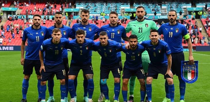 Italy to pay tribute to Raffaella Carrà during the warm-up in today's semi-final clash with Spain