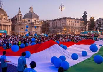 Gli italiani in piazza per seguire la semifinale di Euro 2020